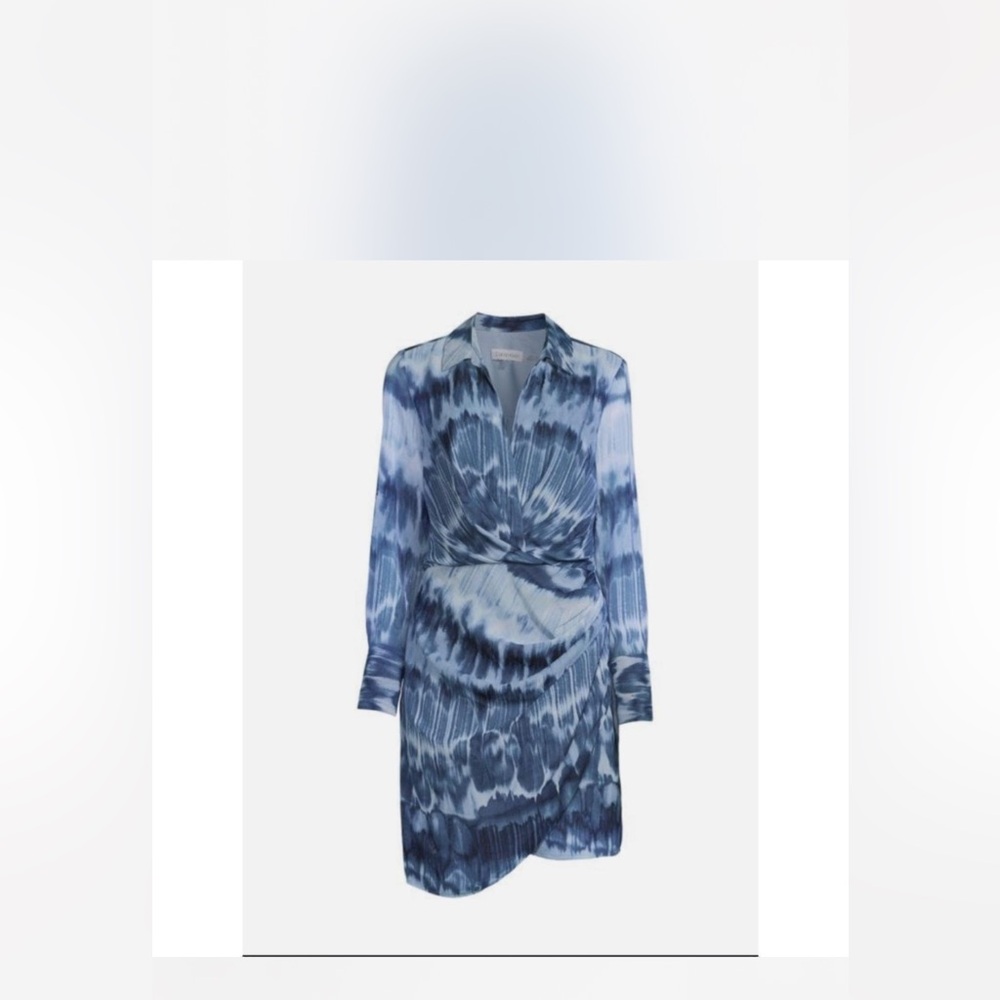 Blue Calvin Klein dress